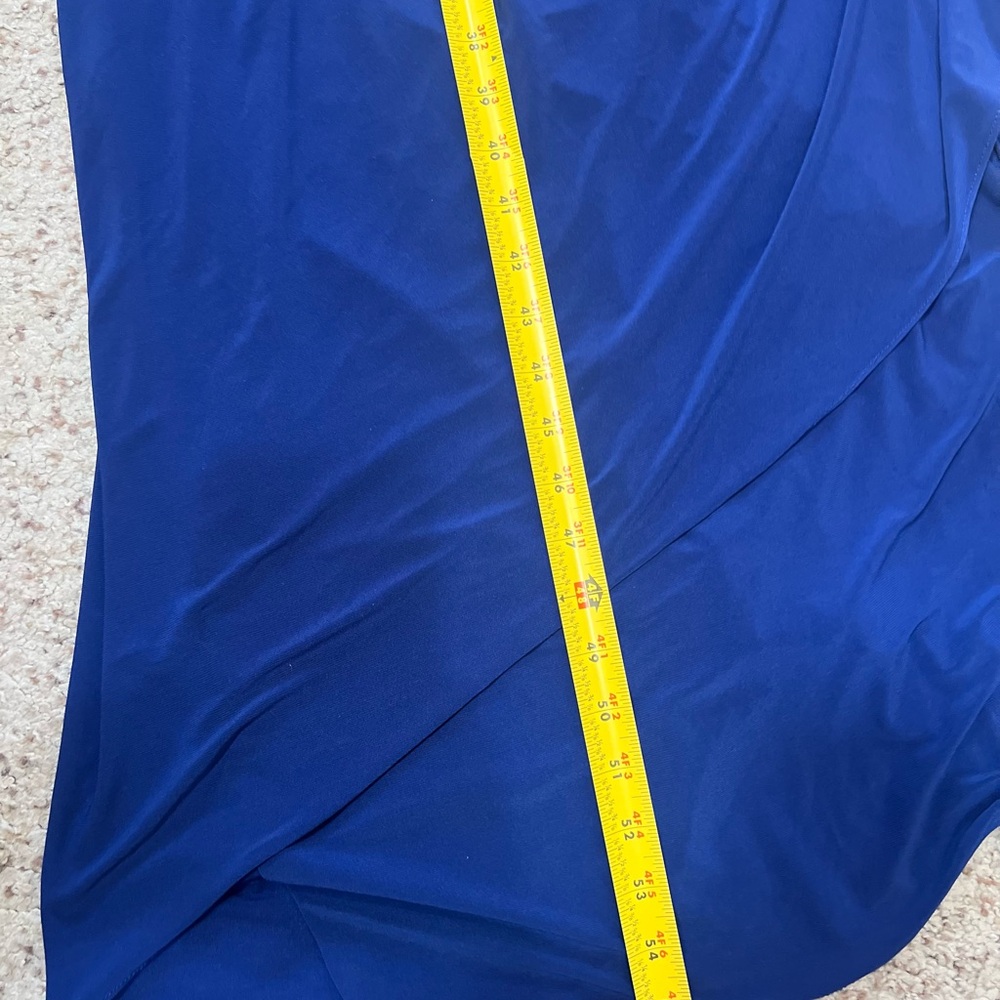 Alex Evenings 2 Piece Blue Empire Waist Bolero Dress Formal Dress Jackets Set 10 - Picture 13 of 13